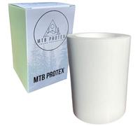 Ruban de protection pour cadre de vélo 75 mm - Ruban adhésif pour hélicoptère - Transparent brillant - Conçu et fabriqué spécialement pour protéger votre vélo contre les impacts de gravillons, les
