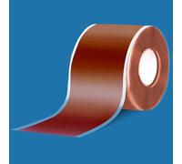 Ruban de R éparation de Fuite de Conduite D'eau, Flexible Imperméable à L'eau, Arrêt Instantané des Fuites, Idéal pour la Réparation de Tuyaux, 1 mm d'épaisseur x 5 cm de large x 3 m de long(Rouge)