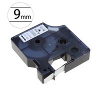 Ruban de rechange pour étiqueteuse 9 mm x 7 m laminé clairement coloré sur étiquettes industrielles