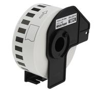 Ruban de remplacement Brother DK-22214 - 12mm x 30,48m, papier blanc, adhésif standard