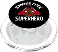 Ruban de renoncement au Tabac sans fumée Super-héros PopSockets PopGrip pour MagSafe
