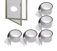 Ruban De Réparation De Filet De Moustiquaire,5 Pièces Ruban De Remplacement Pour Le Filet De Fenêtre | Patchs De Réparation De Trous Dans Les Moustiquaires | Pour La Maison Chambre De Porche Salon