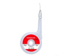 Ruban de réparation électronique pour tresse à dessouder avec maille de cuivre pour un retrait sans couture de la soudure dans des applications de précision (3,5 mm)