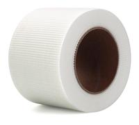 Ruban De Réparation En Tissu 10 Cm X 30 M De Qualité Industrielle Extra-Durable 200g En Tissu De Fibre Résistant Auto-Adhésif Pour La Réparation De Patchs À Coudre De Couleur Blanche (Drf410)