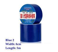 Ruban De Réparation Étanche Tarlii,Fibre De Bain Super,Bandes De Fixation Adhésives Auto-Fixantes,Performance De Réparation De Joint D'arrêt De Fuite,5m-10m - Type Blue1 8cmx8m