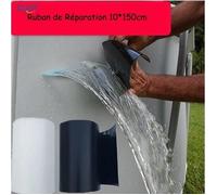 Ruban de Réparation Imperméable 10*150cm - ZGEER - Noir - Super Solide - Stop Fuite Adhésif