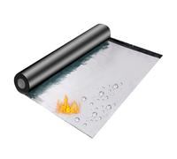 Ruban de réparation pour bardeaux de toiture en asphalte Feutre des toiture autocollant pours abris Rouleau des sous-couche imperméable pour toitures épaisseur 1,5 mm,30×1000cm