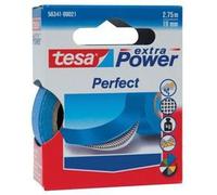 tesa Ruban adhésif toilé Extra Power 56341-00029-03 bleu 2,75 m x 19 mm caoutchouc