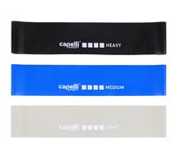 Ruban de résistance 3PK - Circonférence en latex, Résistance légère/moyenne/lourde, Le latex offre une résistance durable, Sans odeur, Toucher doux, Élasticité excellente, Chacun peut trouver le sien