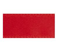Rayher 5521318 Ruban de satin, 7 mm, SB de rouleau de 10 m, rouge