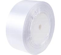 Ruban de satin blanc 38mm - 32mb