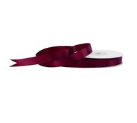Ruban de satin de 12 mm x 25 m - Couleurs au choix : 3/6/12/18/25/38/50/75/100 mm - Couleurs résistantes et lavable - Ruban pour mariage - Ruban cadeau, pour emballage, décoration, loisirs créatifs -
