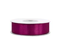 Ruban de satin de 18 mm x 25 m - Couleurs au choix : 3/6/12/18/25/38/50/75/100 mm - Couleurs résistantes et lavable - Ruban pour mariage - Ruban cadeau, pour emballage, décoration, loisirs créatifs -