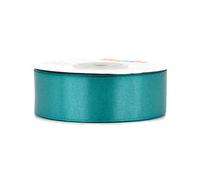 Ruban de satin de 25 mm x 25 m - Couleurs au choix : 3/6/12/18/25/38/50/75/100 mm - Couleurs résistantes et lavable - Ruban pour mariage - Ruban cadeau, pour emballage, décoration, loisirs créatifs