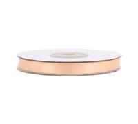Ruban de satin double face 6 mm x 20 m abricot