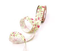 Ruban de satin épais et large - 25 mm de large x 5 m de long - Pour accessoires de cheveux, bricolage, anniversaire, décoration de fête, couture - Jaune clair