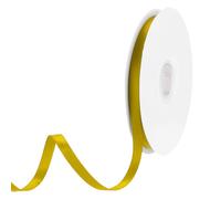 Ruban de satin gros grain fin et solide en soie pour bouquet de mariage, Saint-Valentin, emballage cadeau, boîte à gâteaux, nœuds, crème, or, jaune