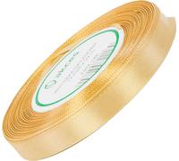 Ruban de satin or clair 12mm - 32mb