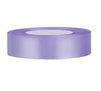 Ruban de satin polyester double face - 23 m - Parfait pour cadeaux, couture, décoration, événements, mariage, Noël, travaux manuels, nœuds, voiture, ballons floraux, bricolage, bouquets, gâteaux (6 mm