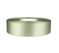 Ruban de satin Vert sauge 2,5 cm pouce 25 mm de large 22,9 m d'anniversaire/artisanat/dragées de mariage Nœud Scrapbooking Décor - GCS Londres - Achetez 2 et obtenez 1 gratuit...