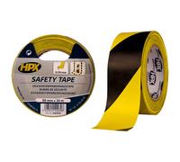 Ruban de sécurité autocollant Jaune/Noir 33mx50mm HPX - HW5033