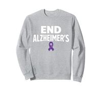 Ruban de Sensibilisation à la maladie d'Alzheimer Violet Sweatshirt