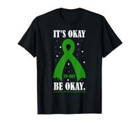 Ruban de Sensibilisation à la santé mentale It's Okay to Not Be Okay T-Shirt