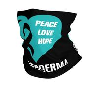 Ruban De Sensibilisation À La Sclérodermie Paix Amour Espoir Homme Femme Bandana Anti-Solaire Snood Multifonctionnel Tour De Cou pour Voyage Cyclisme Yoga Moto