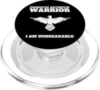 Ruban de Sensibilisation à l'arthrite psoriasique et au PSA Chronique PopSockets PopGrip pour MagSafe
