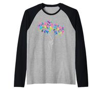 Ruban de Sensibilisation à Tout ce Que Le Cancer Compte Manche Raglan