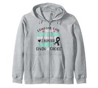 Ruban de Sensibilisation au Cancer de la Peau Noir Sweat à Capuche
