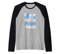 Ruban de Sensibilisation au Cancer de la Prostate Bleu Manche Raglan