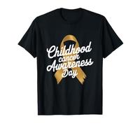 Ruban de Sensibilisation au Cancer de l'enfance T-Shirt