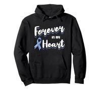 Ruban de Sensibilisation au Cancer de l'estomac Perte d'amour Souvenir Sweat à Capuche