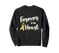 Ruban de Sensibilisation au Cancer des os - Perte d'amour - Souvenir Sweatshirt