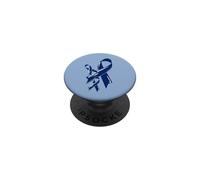 Ruban de Sensibilisation au Cancer du Colon - Bleu foncé PopSockets PopGrip Adhésif