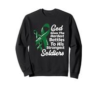 Ruban de Sensibilisation au Cancer du Foie - pour Lutter Contre la chimiothérapie, Les Soldats Sweatshirt