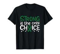 Ruban de Sensibilisation au Cancer du Foie Vert Kelly Survivor Chemo T-Shirt