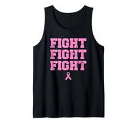 Ruban de Sensibilisation au Cancer du Sein - Fight Fight Fight Combat Combat Débardeur