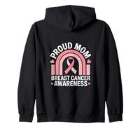 Ruban de Sensibilisation au Cancer du Sein Proud Mom Sweat à Capuche