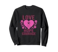 Ruban de Sensibilisation au Courage de l'espoir Sweatshirt