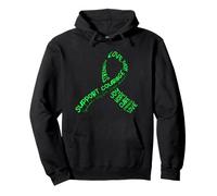 Ruban de Sensibilisation aux Maladies du Foie Vert Sweat à Capuche