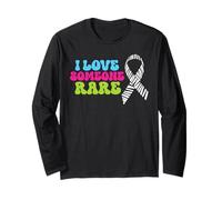Ruban de sensibilisation aux maladies rares avec inscription « I Love Someone Rare » Manche Longue