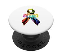 Ruban de sensibilisation aux maladies rares, Brillez une lumière sur Rare PopSockets PopGrip Interchangeable