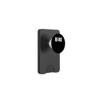 Ruban de Sensibilisation aux Maladies rares - Motif zébré - Carcinoïde PopSockets PopWallet pour MagSafe