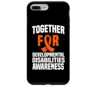 Ruban de Sensibilisation « Together for Developmental Disabilities » Coque pour iPhone 7 Plus/8 Plus