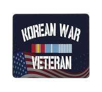 Ruban De Service en Corée, Fierté D'Ancien Combattant De La Guerre De Corée Mouse Pad Portable Tapis Souris Douce Tapis De Souris pour Gamer Études Maison 25X30Cm