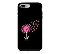 Ruban de Soutien Rose pour la Sensibilisation au Cancer du Sein Pissenlit Coque pour iPhone 7 Plus/8 Plus