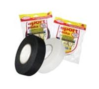Ruban de sport 25m x 25 mm déchirable - noir PRO-100232