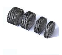 Ruban de strass en cristal auto-adhésif, Rouleau de strass cristal auto-adhésif multicolore 4-12 rangées 8-27mm(Black,10rows-22mm)